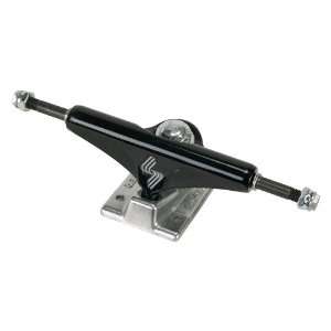  Silver Skateboard Truck Set (7.5, Black) Sports 