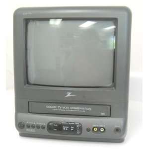  Zenith TVBR0922Z 9 Color AC/DC Television TV VCR Combo Video 
