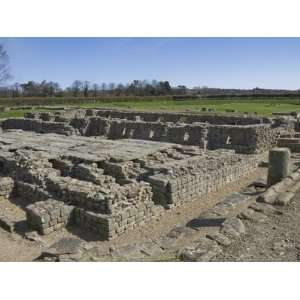  Floor of the Granary Showing Underfloor Hypocaust Heating 