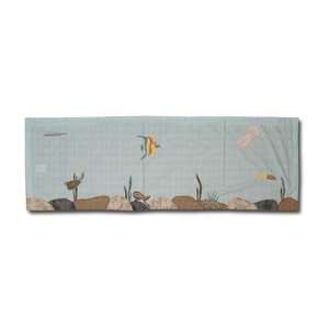  Underwater Critters, Curtain Valance 54 X 16 In.