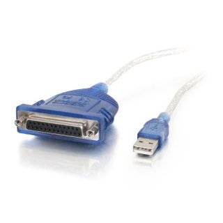 Cables To Go 16899 USB To DB25 IEEE 1284 Parallel Printer Adapter 