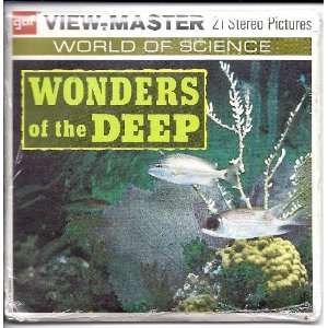 Wonders of the Deep Vintage 3D View Master 3 Reel Set Includes 16 Page 