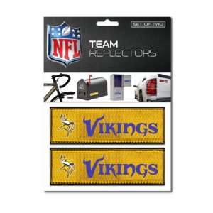  NFL Minnesota Vikings Stickers Set of 2
