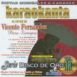   Al Estilo de Vicente Fernandez   D. Oro Spanish CDG Various Music