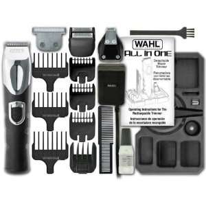 com New Wahl Rechargeable All In One Pro Groomer Dual Shaver Trimmer 
