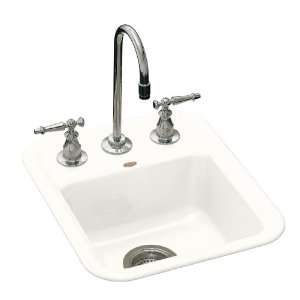   Aperitif Self Rimming Entertainment Sink, White